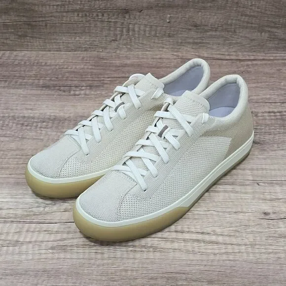 Rothy’s The Lace Up Women's Size 9 Blonde Biscuit Cream Knit Sneakers READ DESCR - Picture 9 of 10